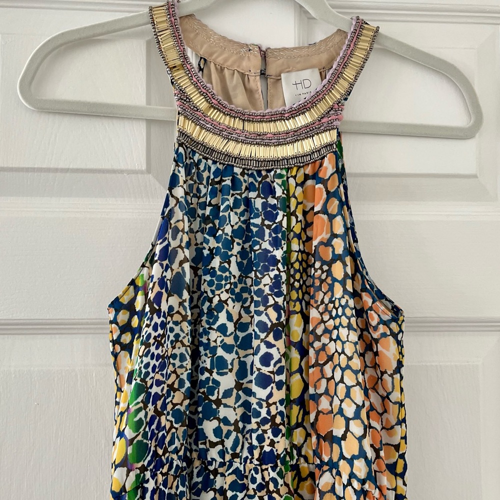 Multicolor, Floor-Length Formal Anthropologie Dre… - image 1